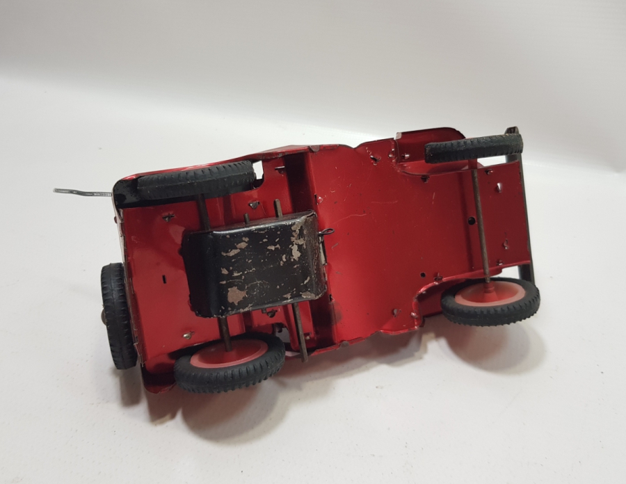 ALASYA RADAR JEEP TENEKE OYUNCAK ARABA