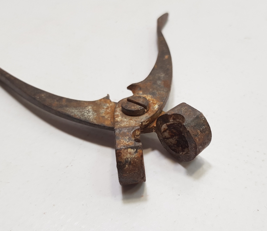 OSMANLI DÖNEMİ KURŞUN DÖKME KALIBI