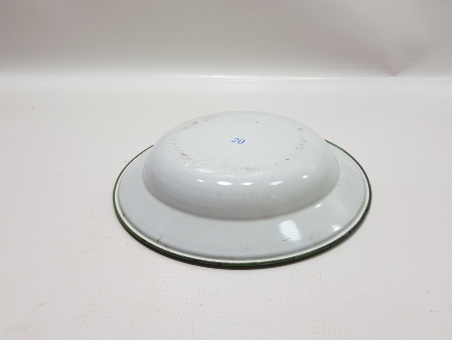 OSMANLI YILDIZLI EMAYE TABAK