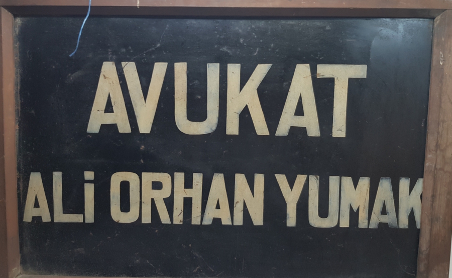 ANTİKA AVUKAT TABELASI