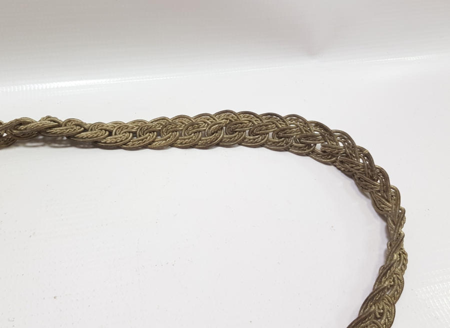 OSMANLI DÖNEMİ GÜMÜŞ SIRMA GELİN GAYRET VE BEREKET KEMERİ