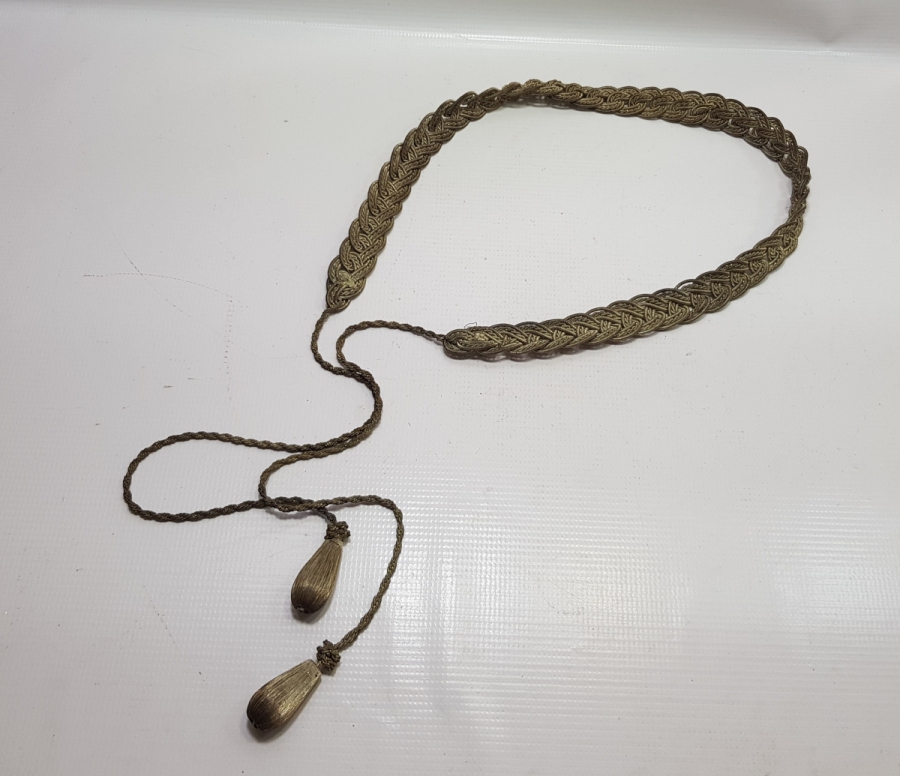 OSMANLI DÖNEMİ GÜMÜŞ SIRMA GELİN GAYRET VE BEREKET KEMERİ