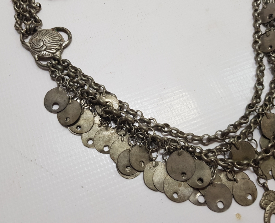 OSMANLI DÖNEMİ AY YILDIZ SÜSLEMELİ NADİR GÜMÜŞ AT DÖŞLÜĞÜ