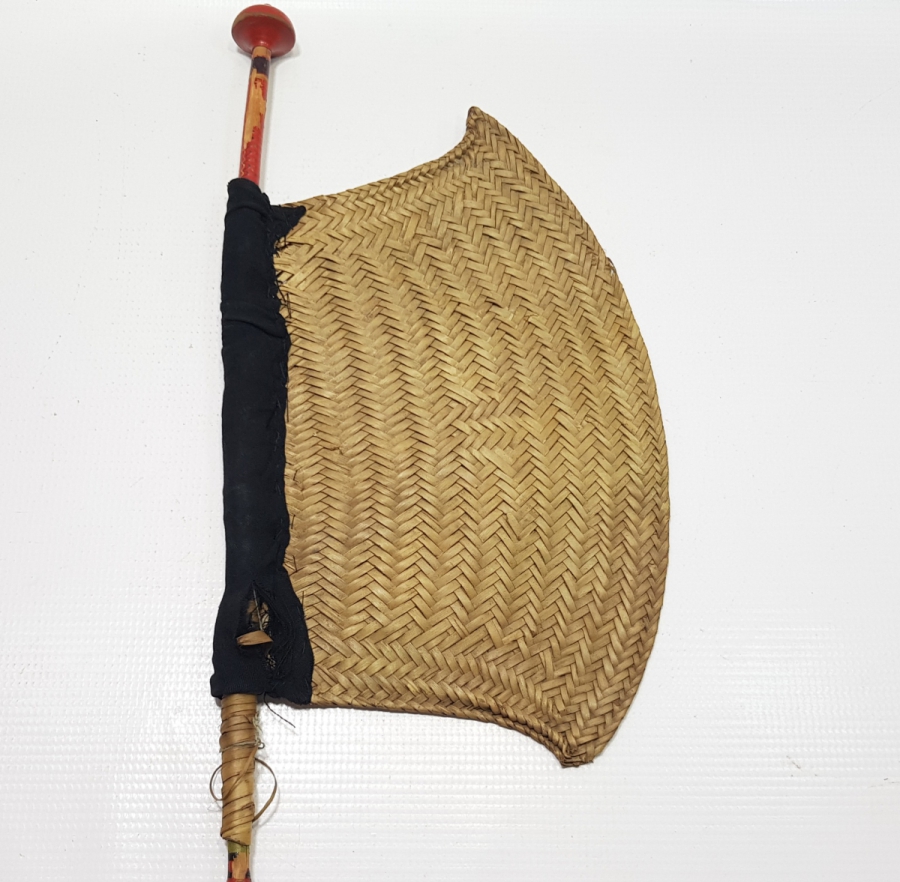 OSMANLI DÖNEMİ TEKKE İŞİ HASIR YELPAZE