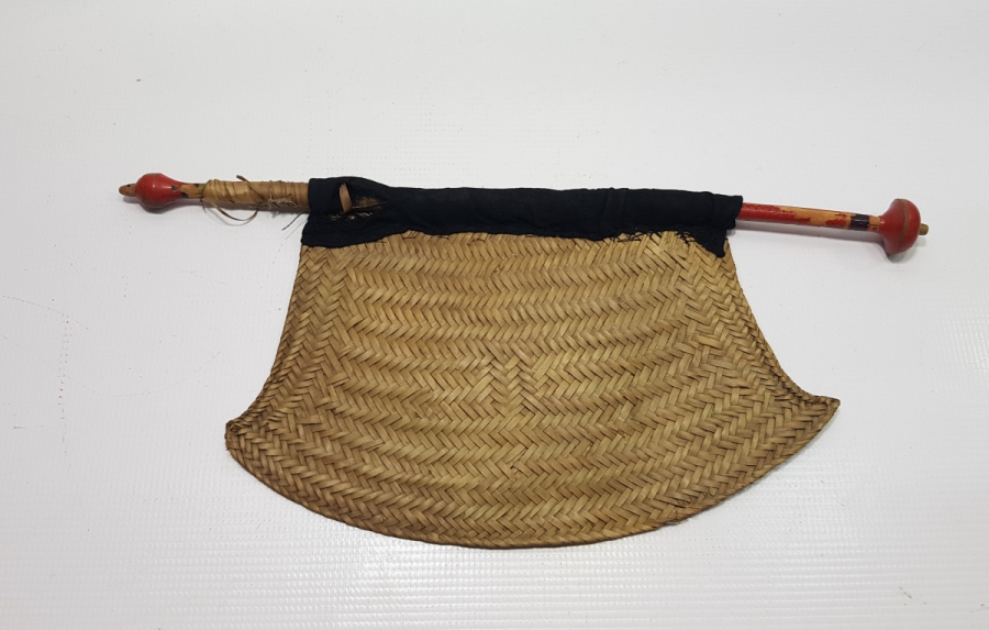 OSMANLI DÖNEMİ TEKKE İŞİ HASIR YELPAZE