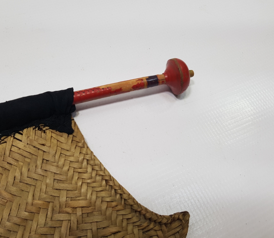 OSMANLI DÖNEMİ TEKKE İŞİ HASIR YELPAZE