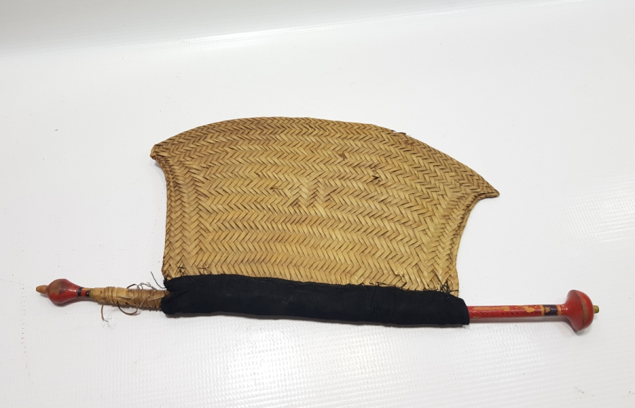 OSMANLI DÖNEMİ TEKKE İŞİ HASIR YELPAZE