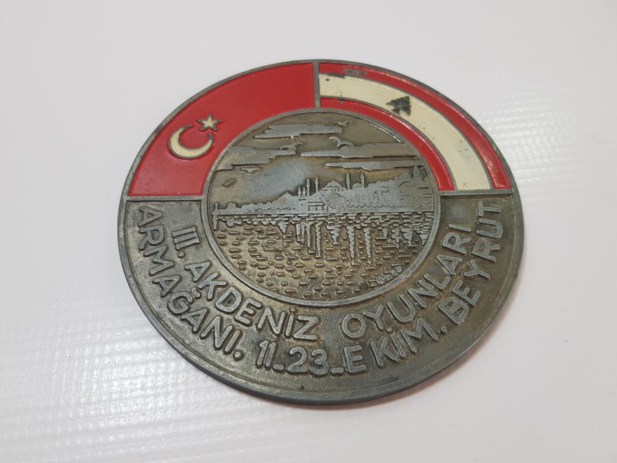 1959 AKDENİZ OYUNLARI MADALYASI