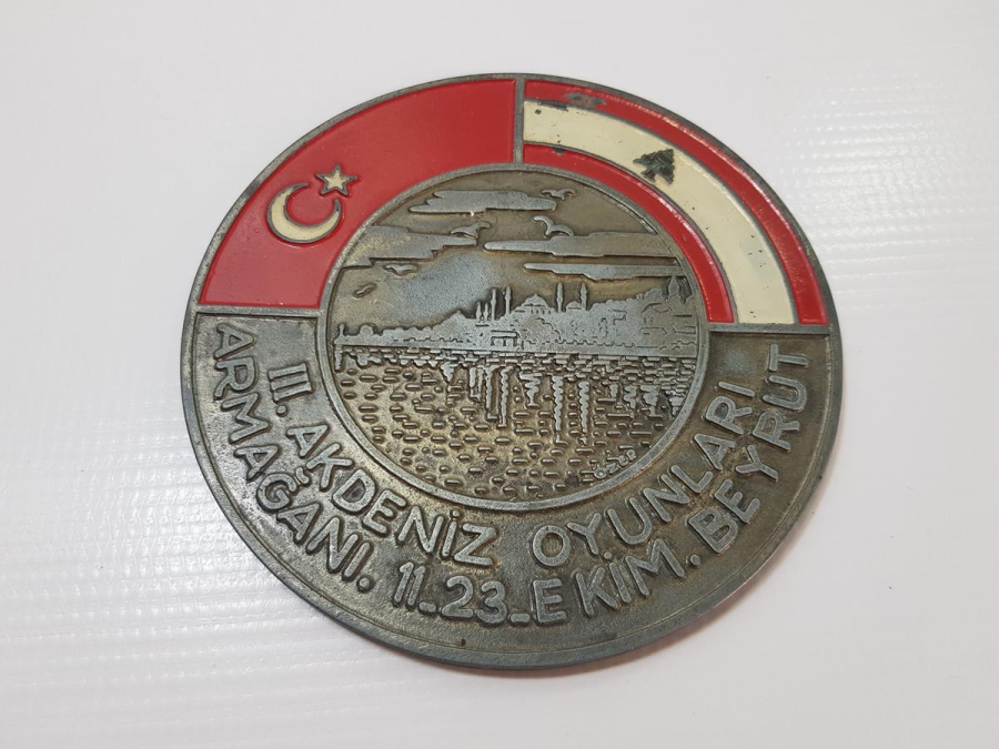1959 AKDENİZ OYUNLARI MADALYASI