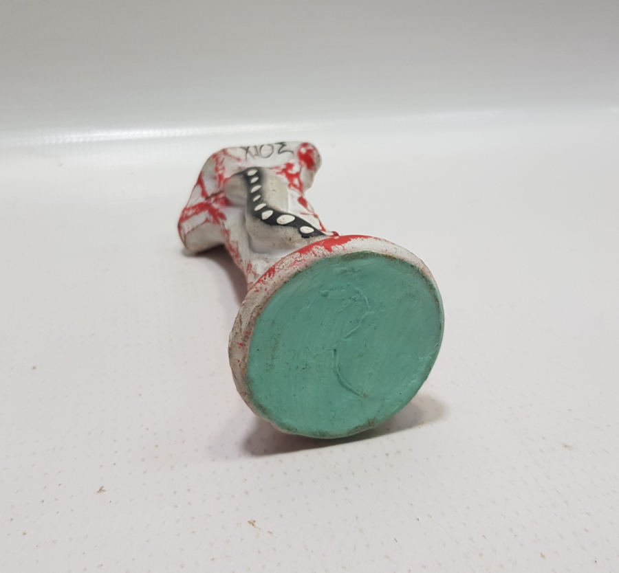 RUMCA XIOS YAZILI ADA İŞİ MİNİ SEAMİK VAZO