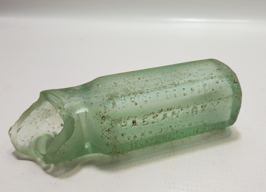 OSMANLI DÖNEMİ HASAN BEY GAZOZ ŞİŞESİ