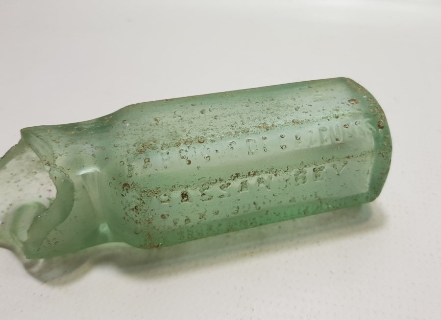 OSMANLI DÖNEMİ HASAN BEY GAZOZ ŞİŞESİ