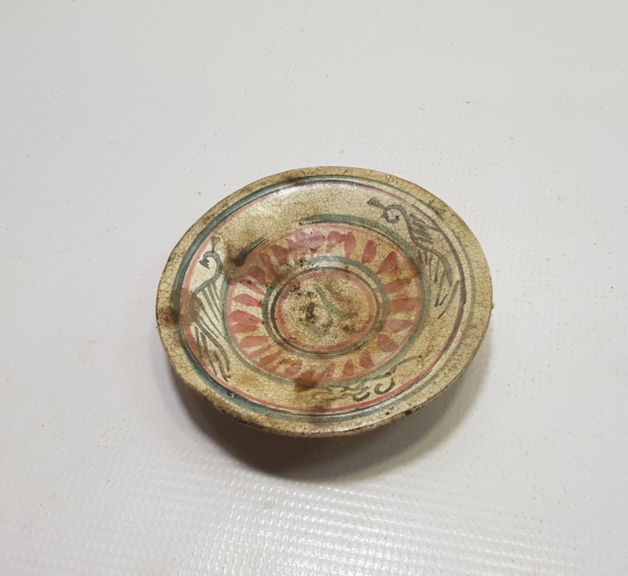 ANTİKA SERAMİK MİNİ TABAK