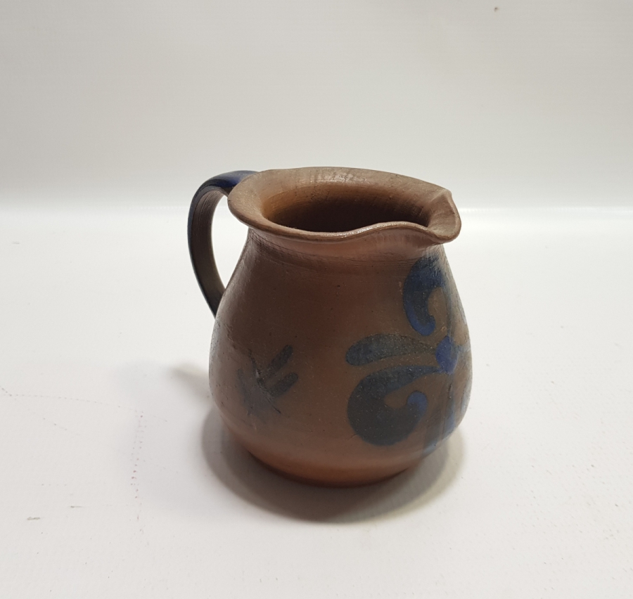 ANTİKA EL BOYAMA SERAMİK SÜTLÜK