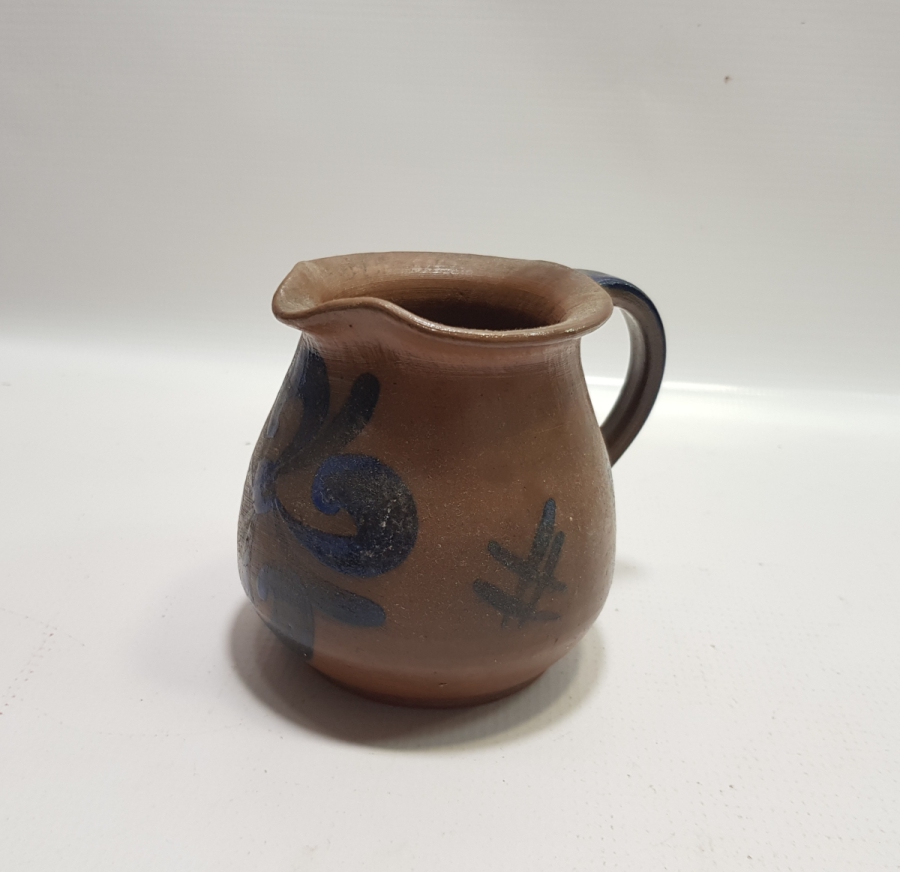 ANTİKA EL BOYAMA SERAMİK SÜTLÜK