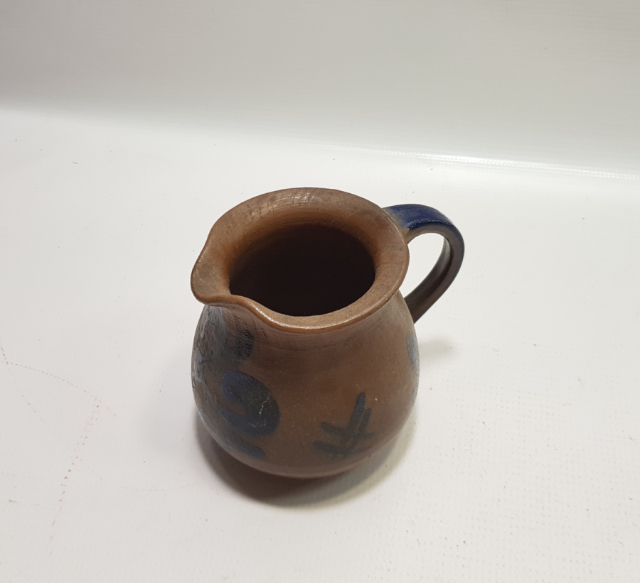 ANTİKA EL BOYAMA SERAMİK SÜTLÜK