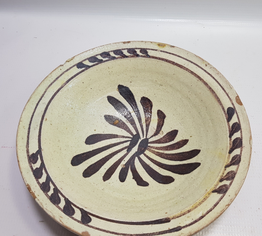 OSMANLI DÖNEMİ ÇOK NADİR SÜLÜKLÜ ÇANAKKALE TABAK