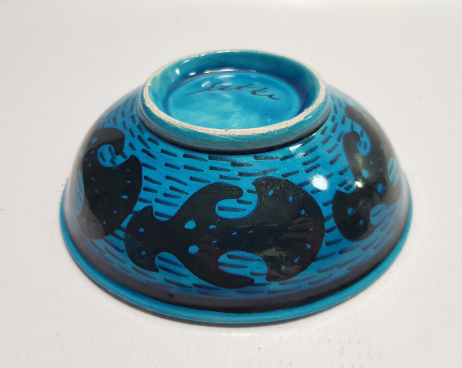 SITKI İMZALI KÜTAHYA SERAMİK KASE