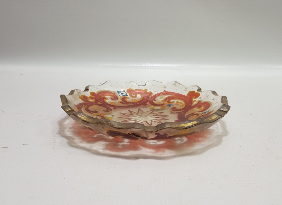 OSMANLI DÖNEMİ KRİSTAL İKRAM TABAĞI