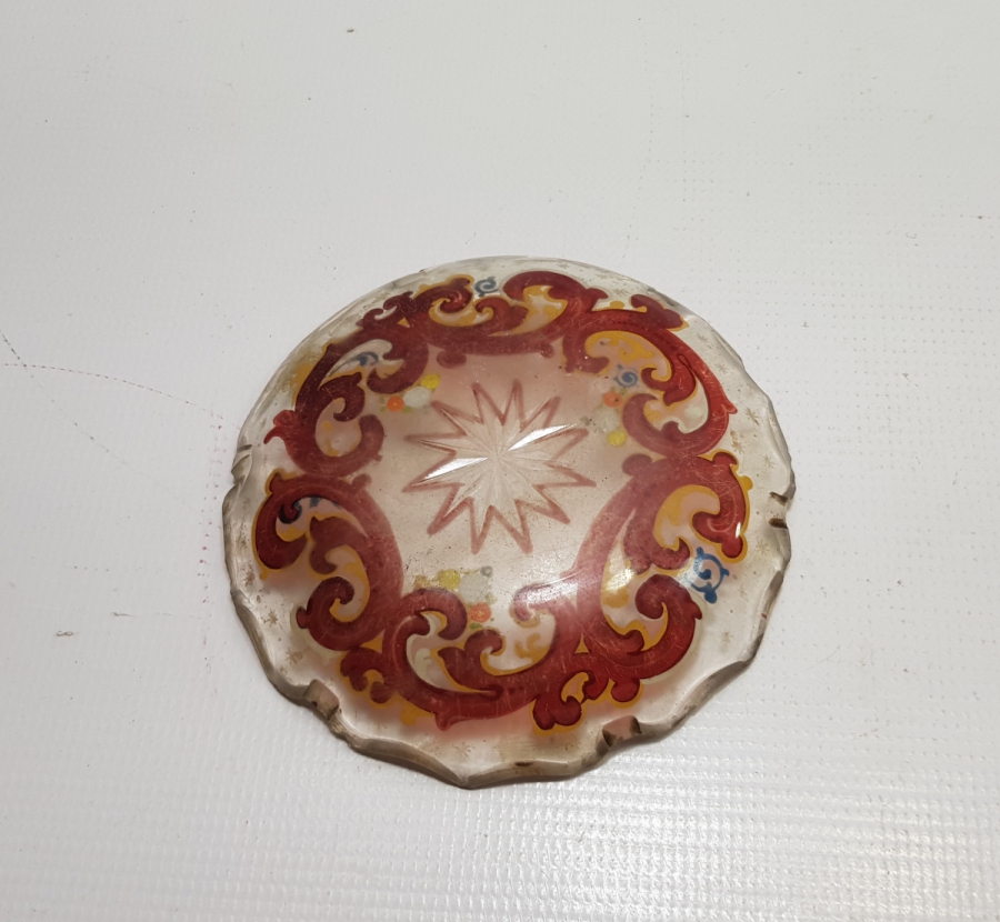 OSMANLI DÖNEMİ KRİSTAL İKRAM TABAĞI