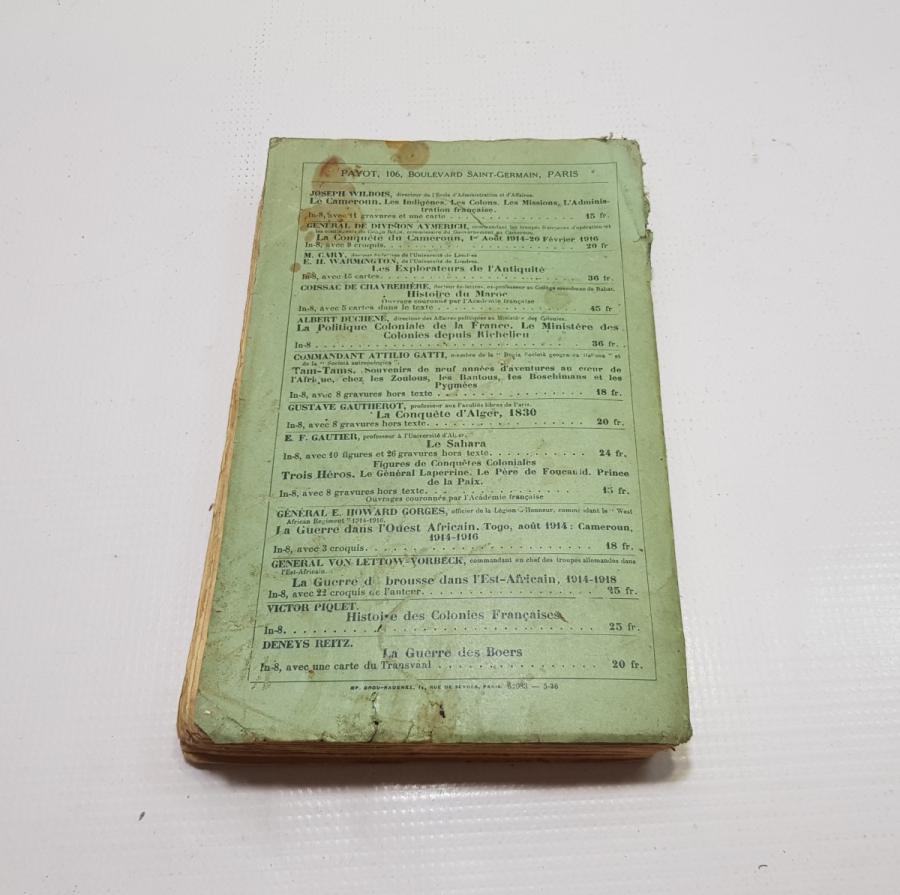 OSMANLI DEVLETİNDEN TÜRKİYE CUMHURİYETİNE FRANSIZCA KİTAP