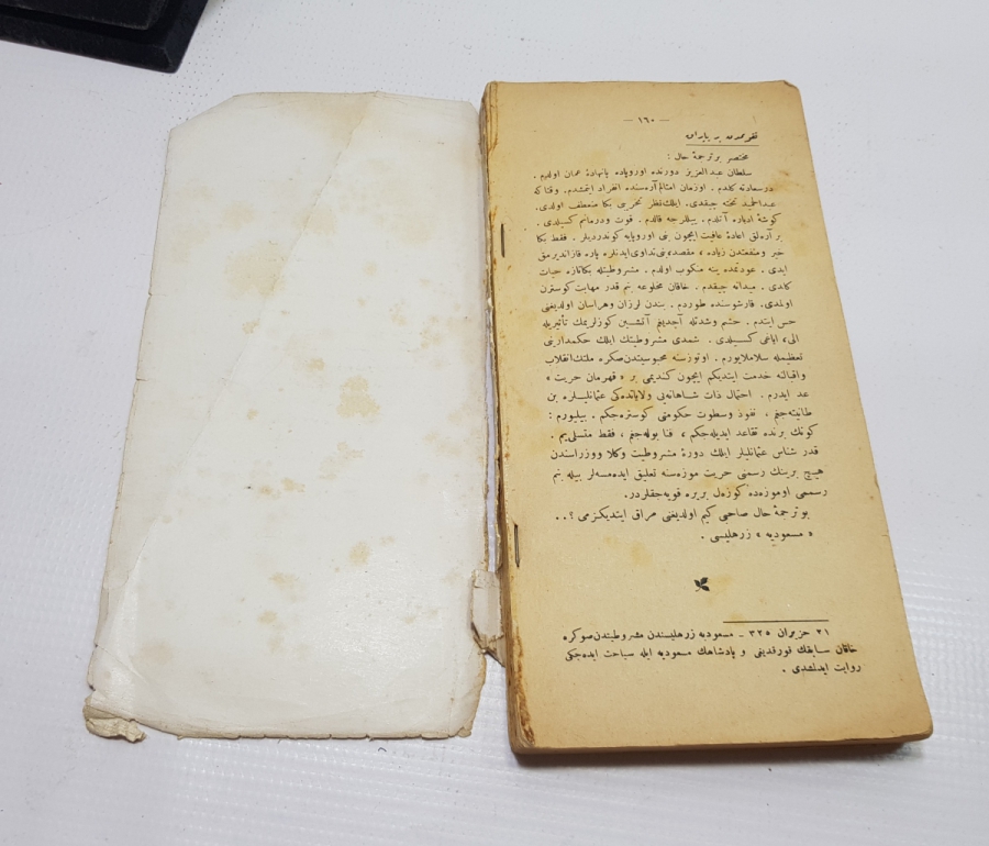 OSMANLICA ROMAN: TAKVİMDEN YAPRAKLAR