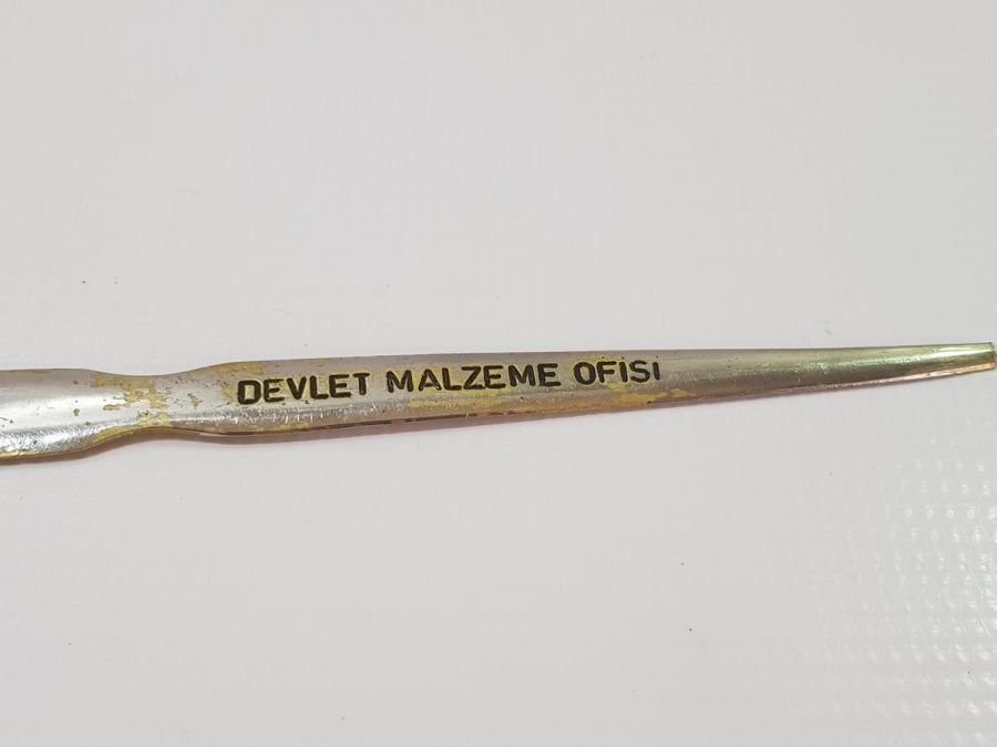 DEVLET MALZEME OFİSİ ZARF AÇACAĞI