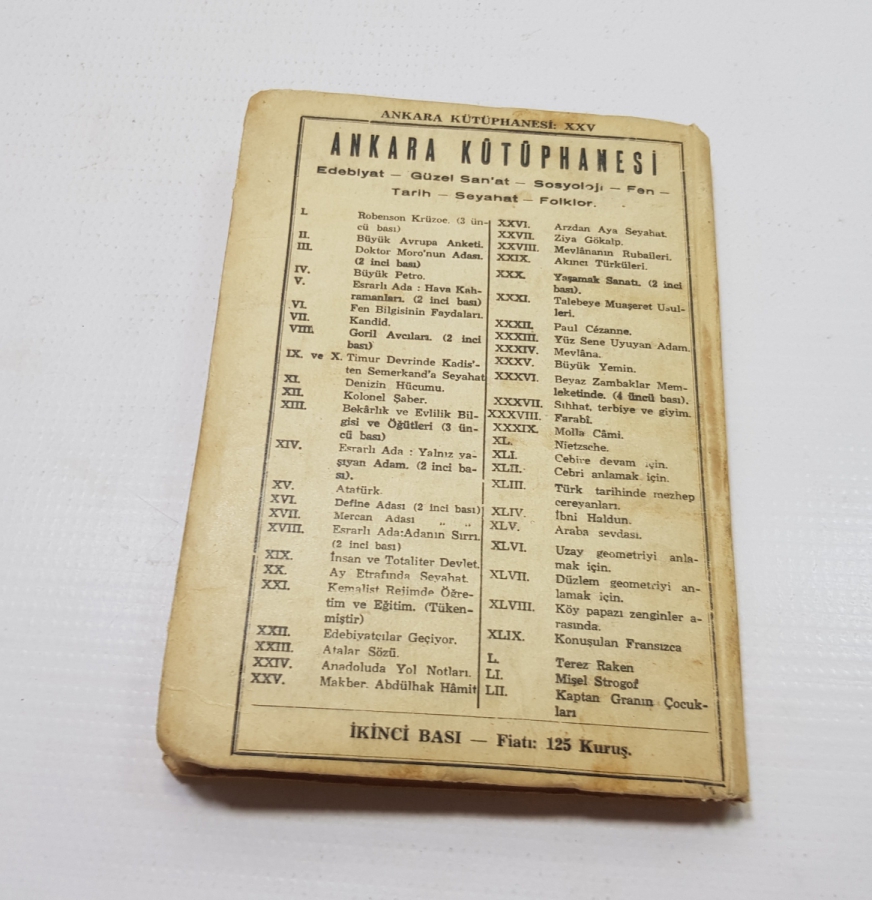 KİTAP: 1944 ABDÜLHAK HAMİT TARHAN - MAKBER