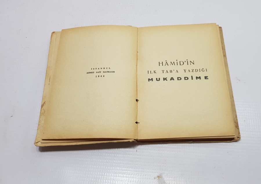 KİTAP: 1944 ABDÜLHAK HAMİT TARHAN - MAKBER