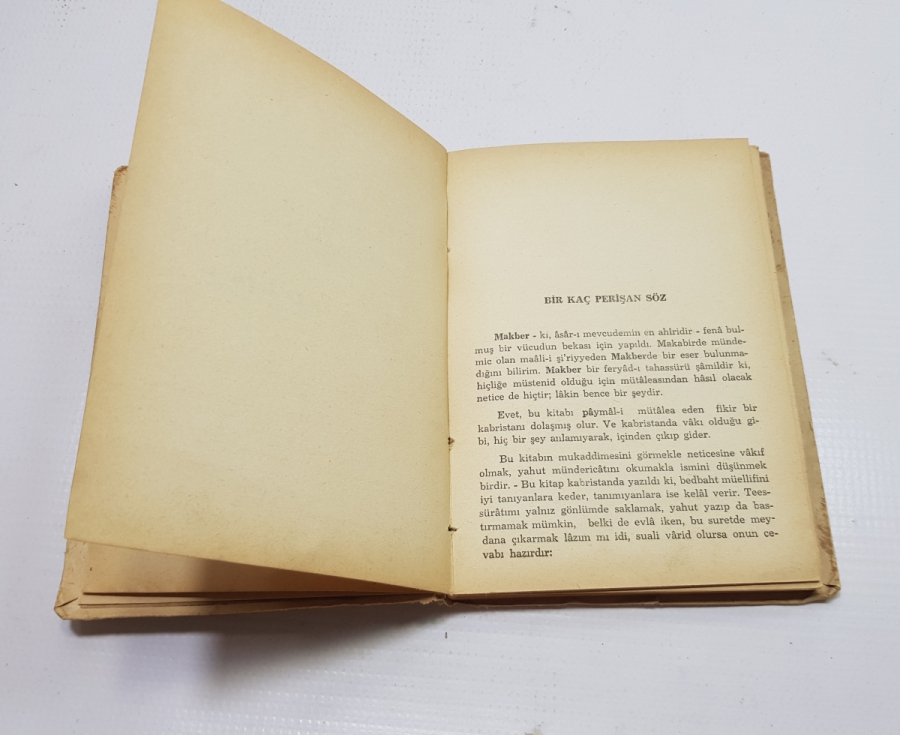 KİTAP: 1944 ABDÜLHAK HAMİT TARHAN - MAKBER