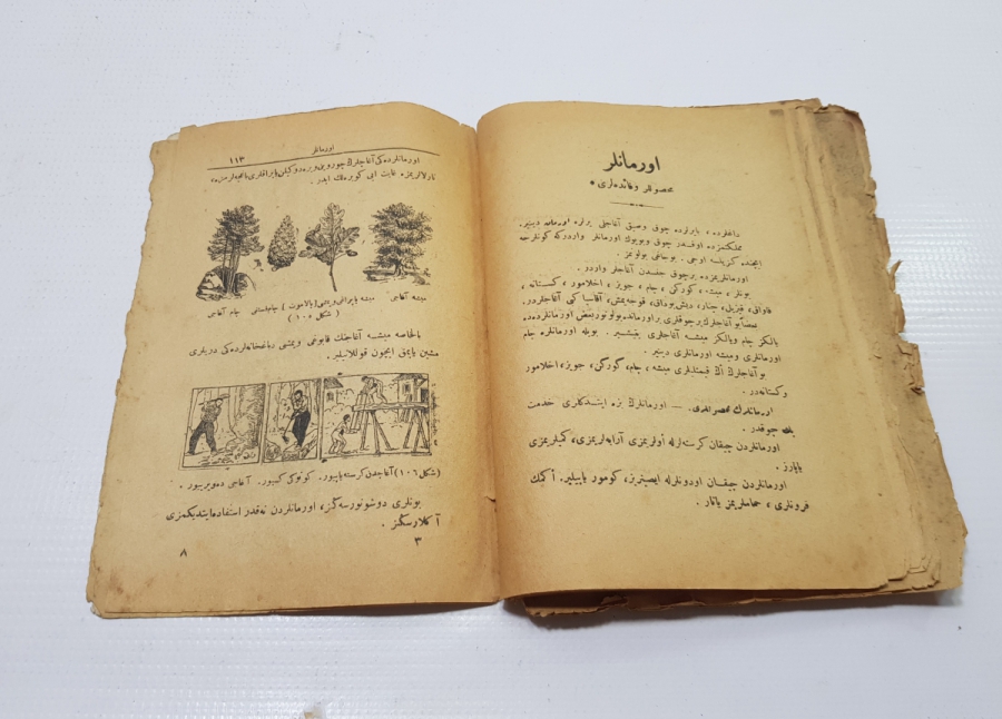 OSMANLICA KİTAP: EŞYA DERSLERİ