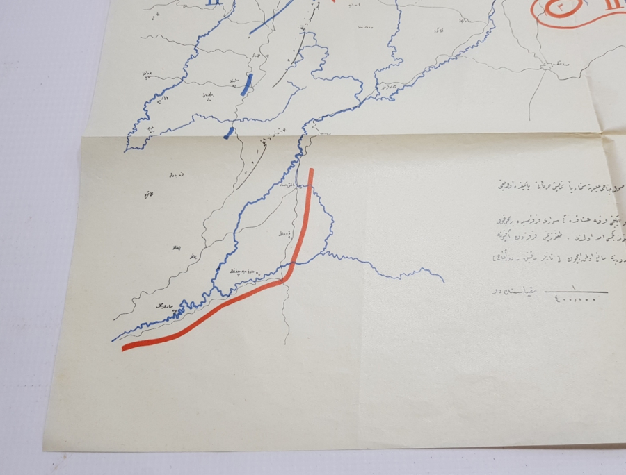 OSMANLICA BÜYÜK TAARRUZ KROKİSİ