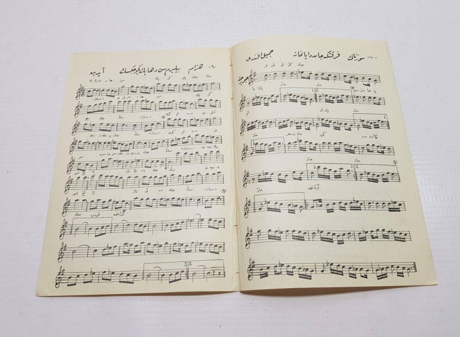 OSMANLICA NOTA KİTAPÇIĞI