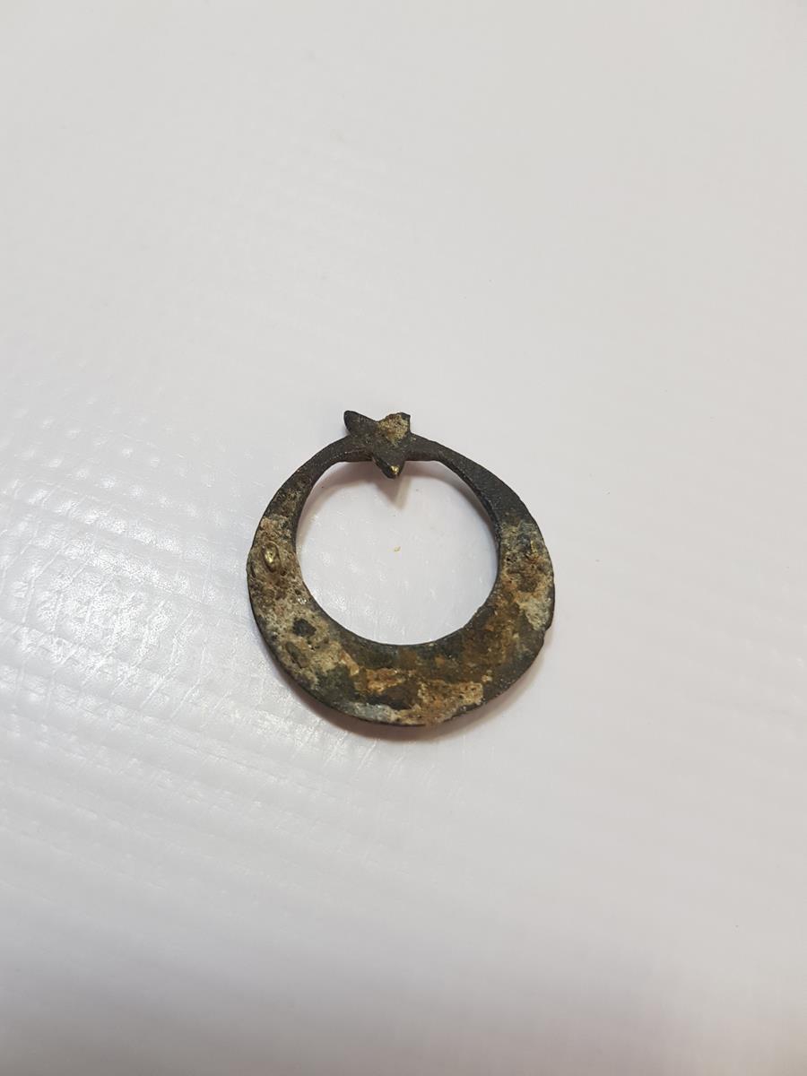 1. DÜNYA SAVAŞI DÖNEMİ AY YILDIZLI SUBAY ŞAPKA KOKARTI