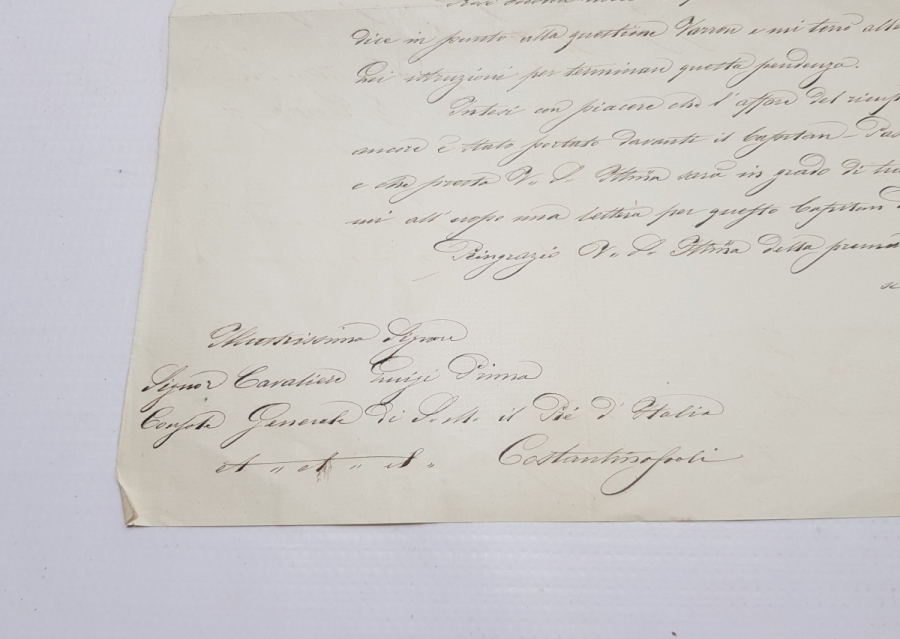 1854 TARİHLİ MEKTUP