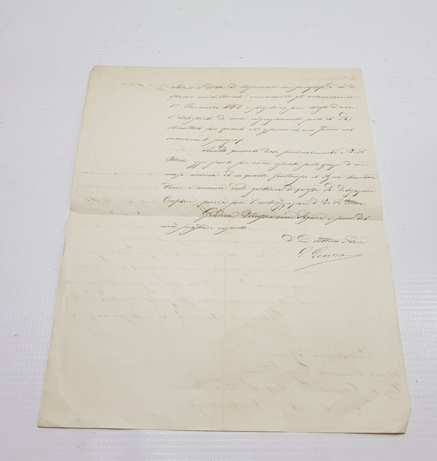 1854 TARİHLİ MEKTUP