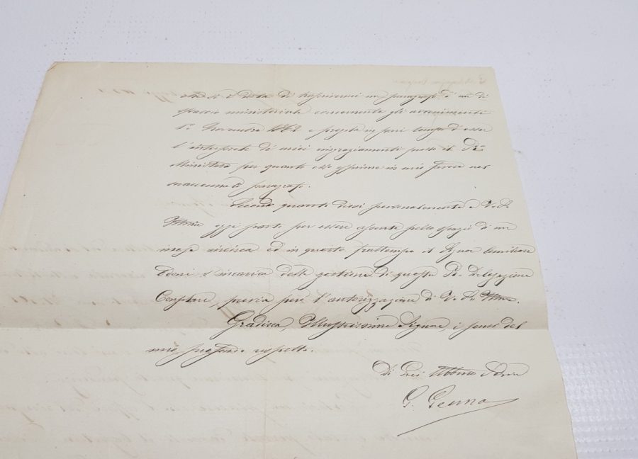 1854 TARİHLİ MEKTUP