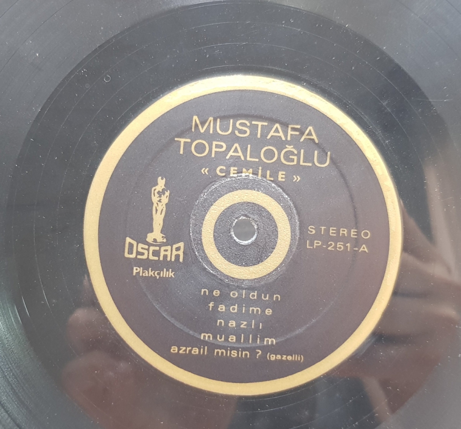 MUSTAFA TOPALOĞLU LONG PLAY PLAK