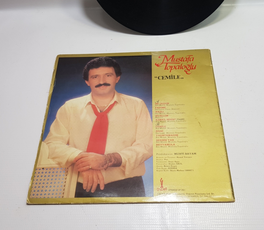 MUSTAFA TOPALOĞLU LONG PLAY PLAK