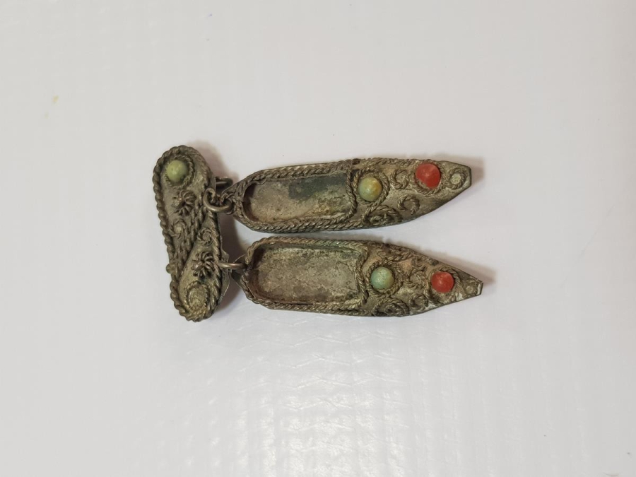 ANTİKA ÇARIK FORMLU BROŞ