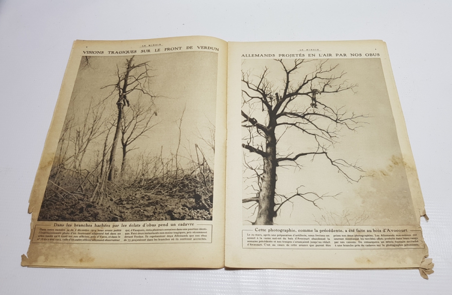 1. DÜNYA SAVAŞI 1916 TARİHLİ LE MİROİR DERGİSİ