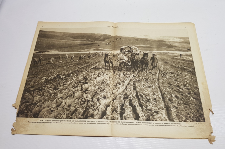 1. DÜNYA SAVAŞI 1916 TARİHLİ LE MİROİR DERGİSİ