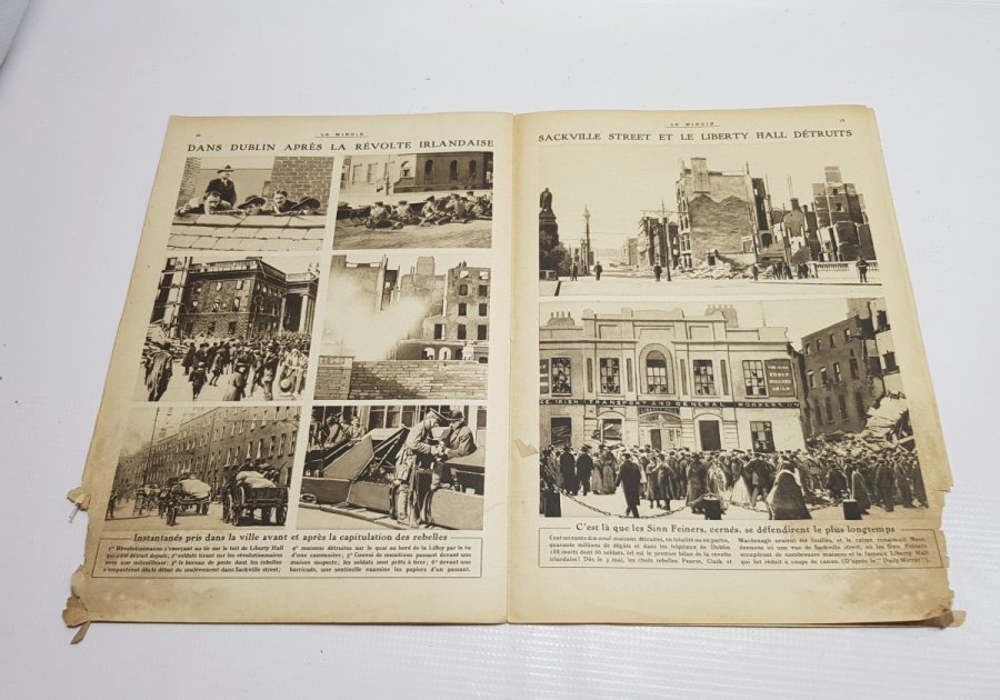 1. DÜNYA SAVAŞI 1916 TARİHLİ LE MİROİR DERGİSİ