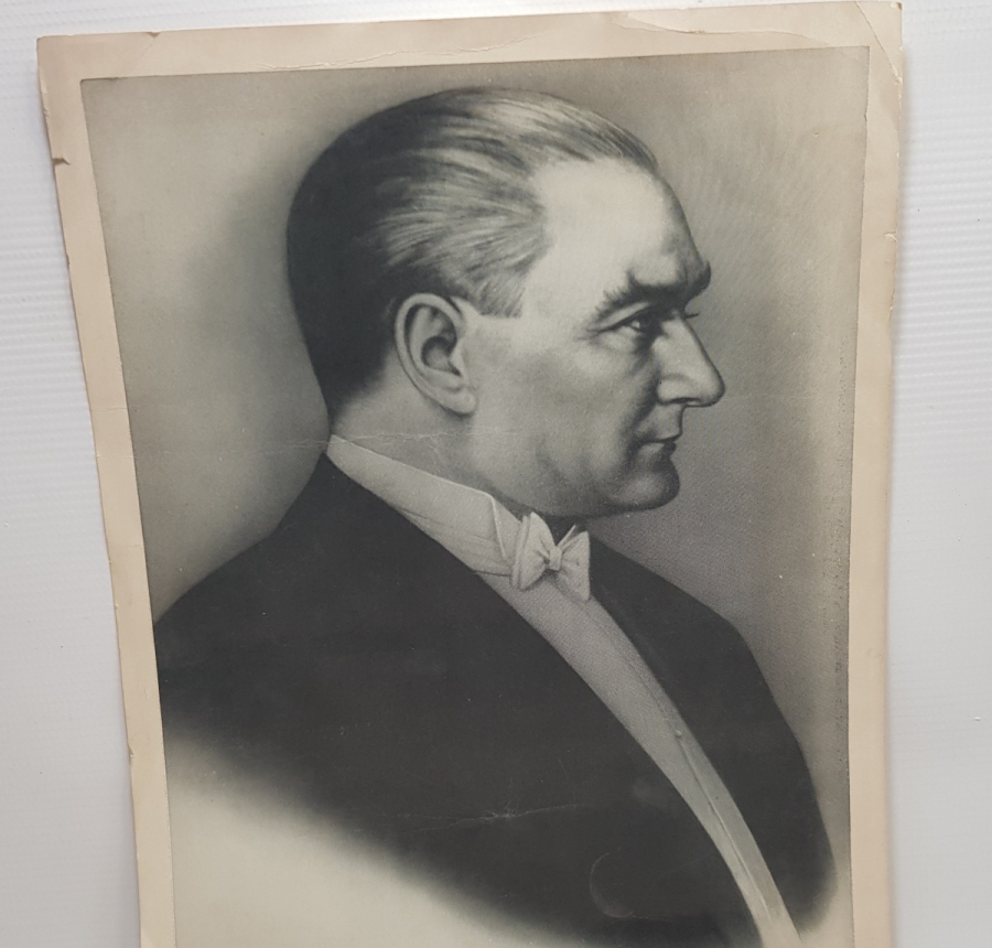 ANTİKA ATATÜRK PORTRESİ