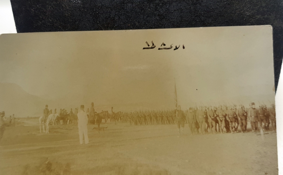 1. DÜNYA SAVAŞI İŞKODRADA OSMANLI ASKERLERİ FOTOĞRAF