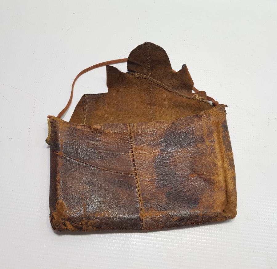 OSMANLI DÖNEMİ DERİ MUSHAF ÇANTASI