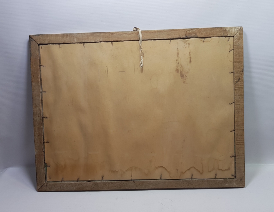 OSMANLI DÖNEMİ TEKKE İŞİ CAM ALTI HAT LEVHA