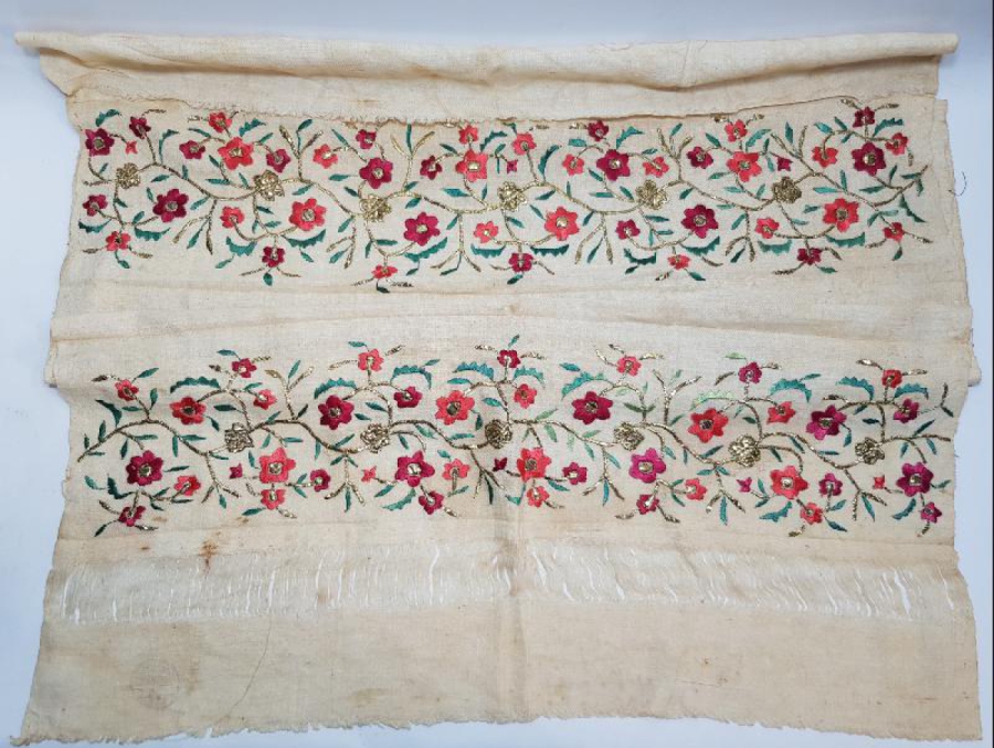 OSMANLICA DAMGALI 1853 TARİHLİ ÇOK NADİR HAVLU