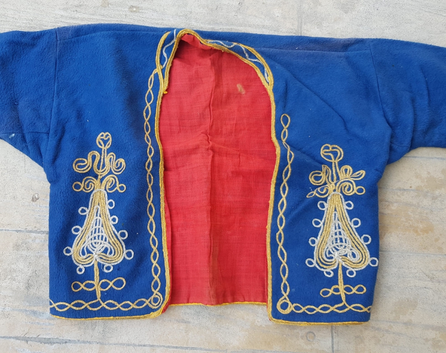 OSMANLI DÖNEMİ SIRMA İŞÇİLİKLİ CEPKEN