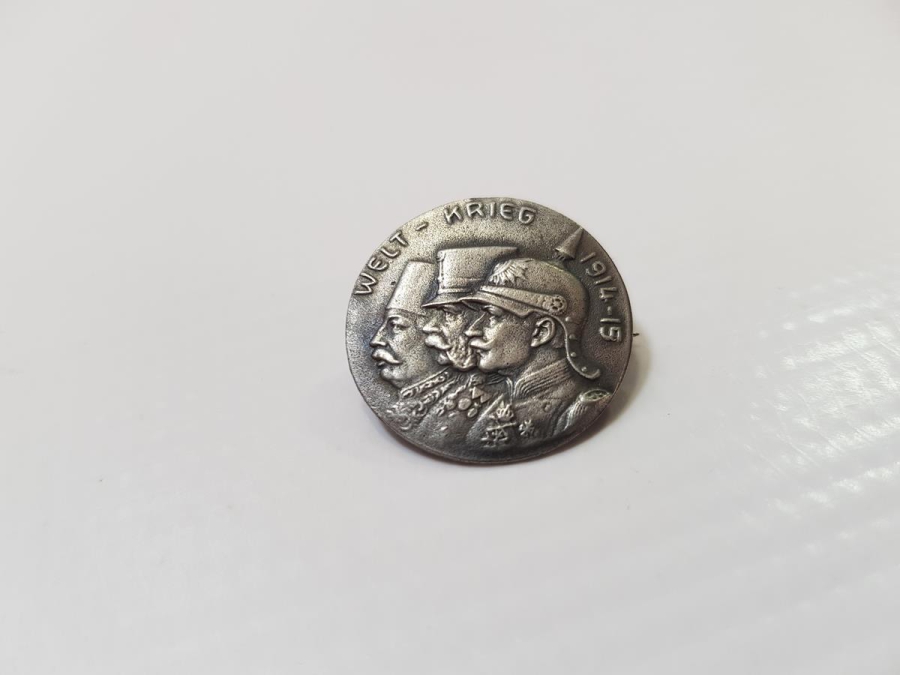 1. DÜNYA SAVAŞI LİDERLER KONULU İTTİFAK ROZET